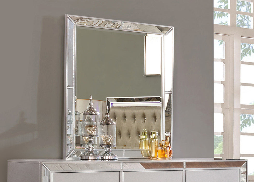 Belisa Dresser/Mirror - Silver