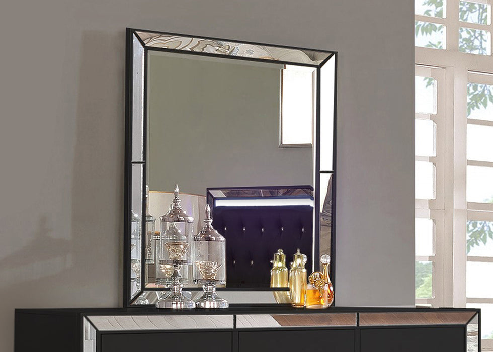Belisa Dresser/Mirror - Black