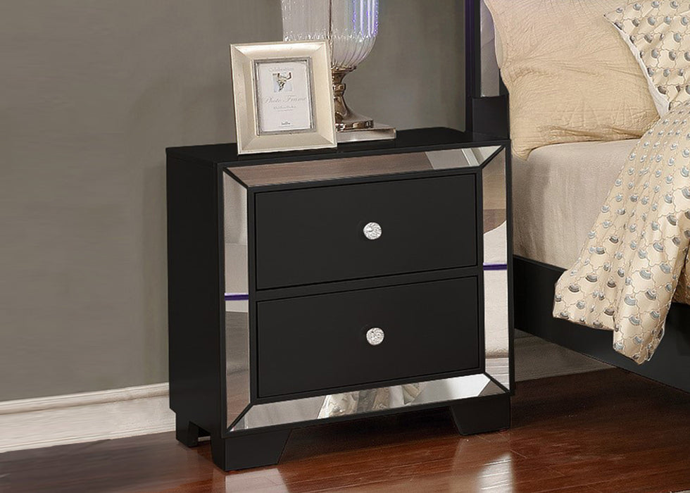 Belisa Nightstand - Black