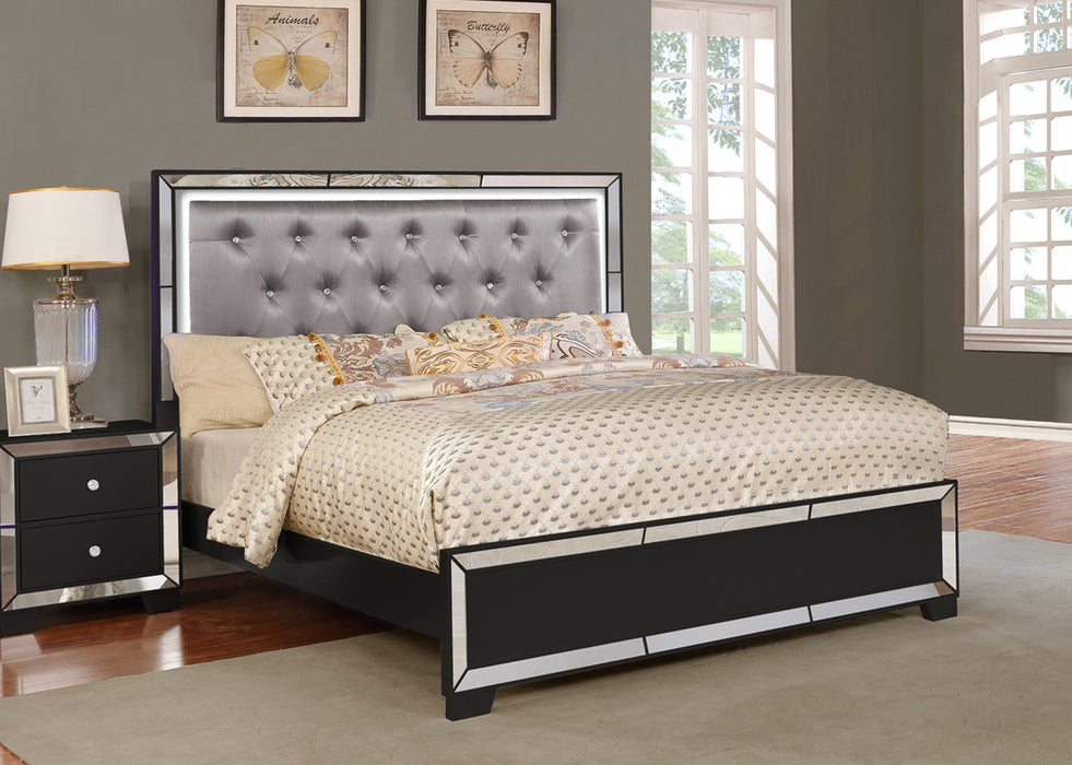 Belisa Queen Bed- Black